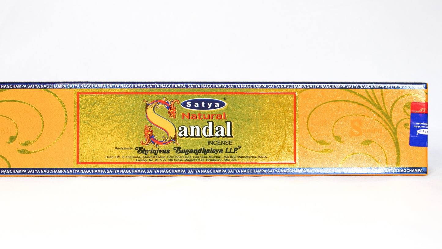 Satya Natural Sandalwood Incense Sticks