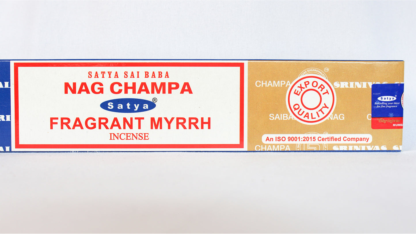 Satya Natural Myrrh Incense Sticks