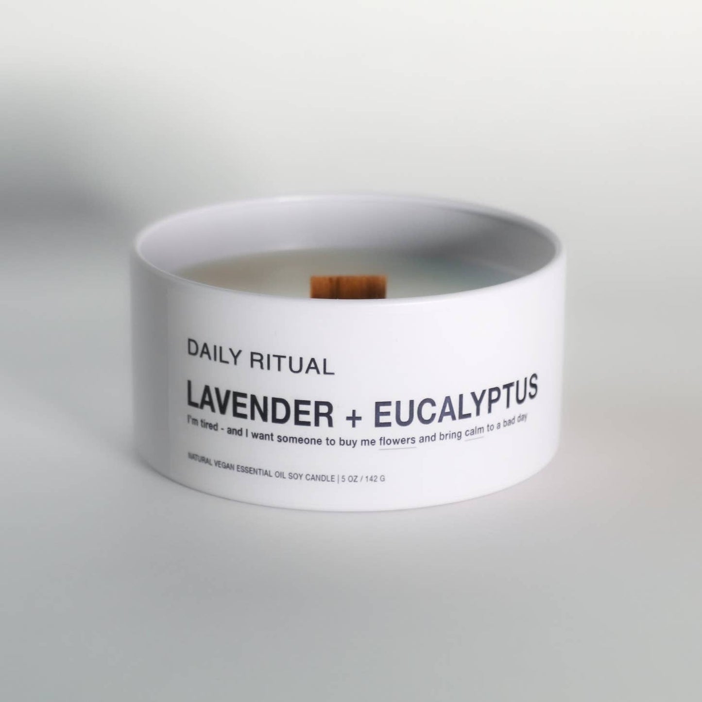 Daily Ritual Apothecary - Lavender + Eucalyptus Soy Candle