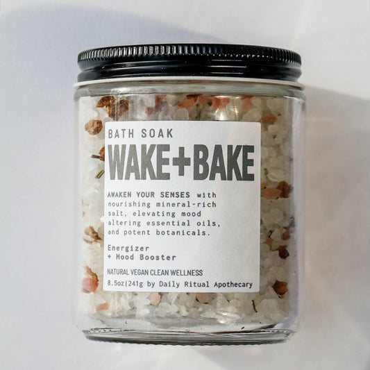 Daily Ritual Apothecary: Wake + Bake Bath Soak
